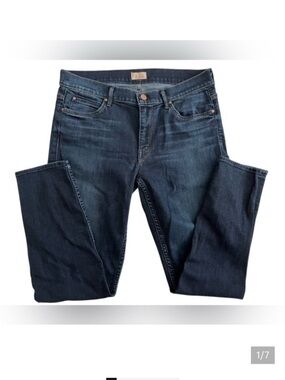 MOTHER “The muse ankle” Skinny Jeans in Dark Blue